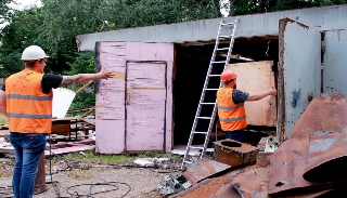 Демонтаж гаражей в Острогожске, цена от 1766 руб. – услуги под ключ от 2Землекопа-Стг